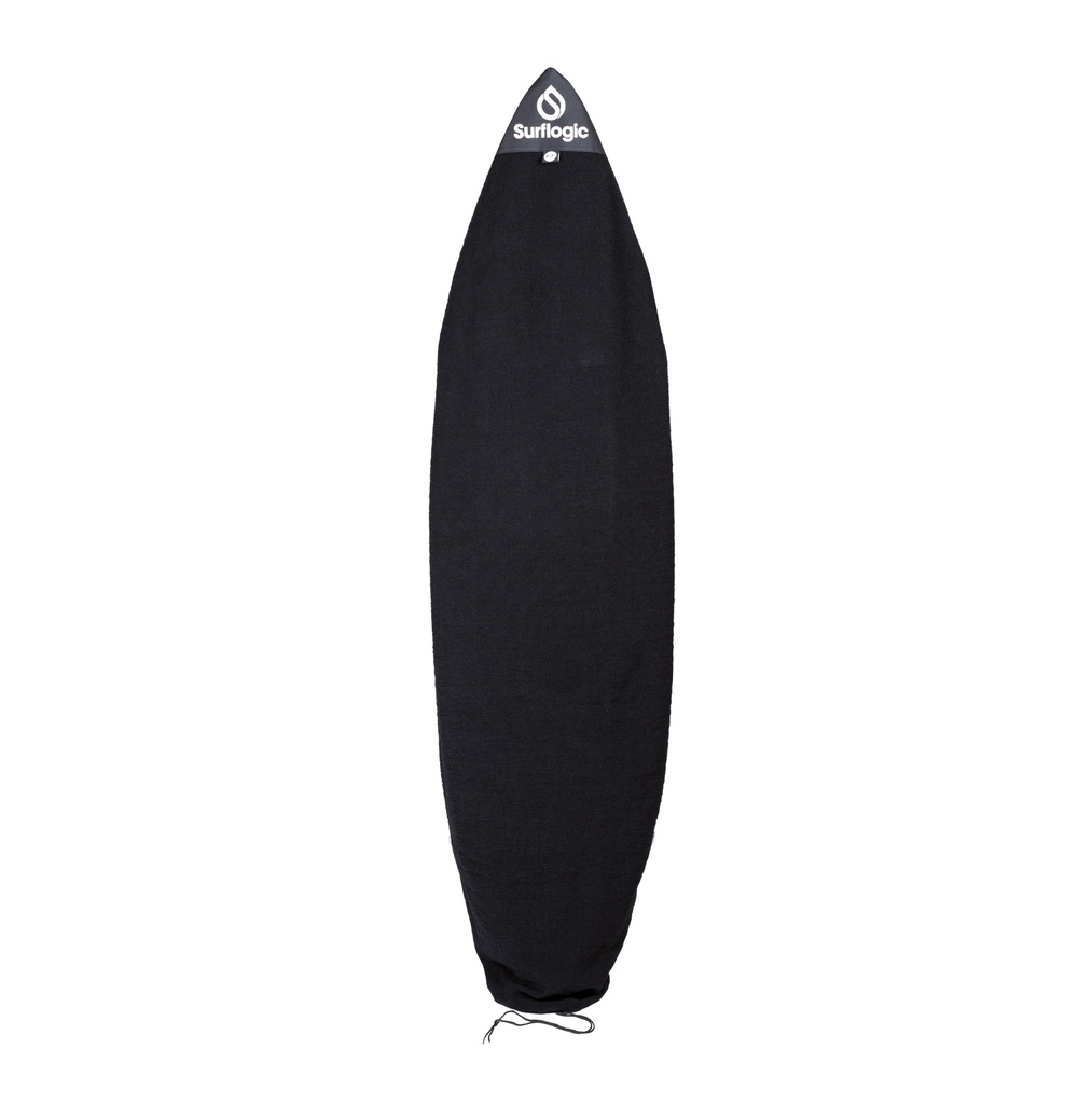 Stretch Shortboard cover 5'8" black