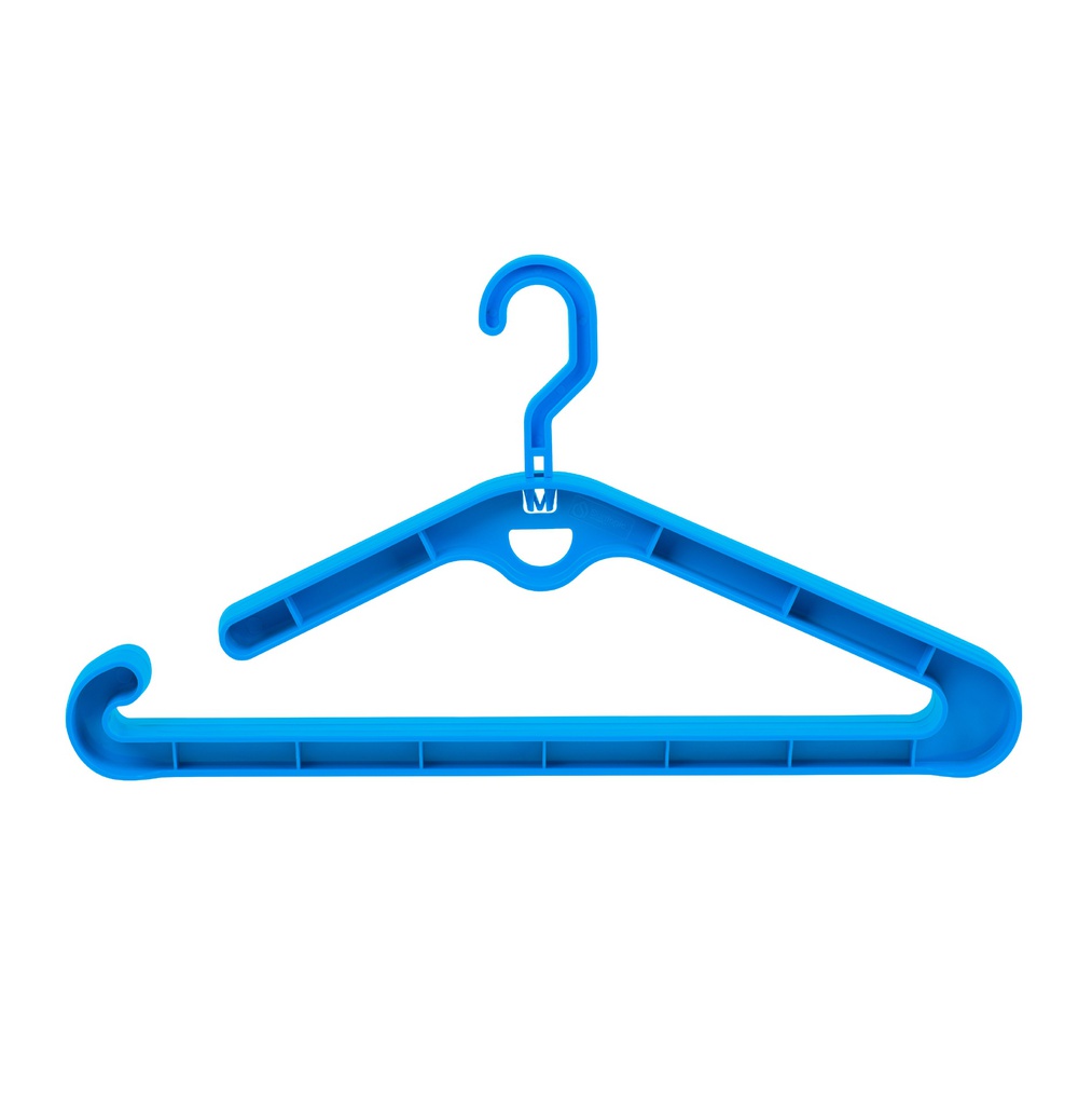 Percha traje azul