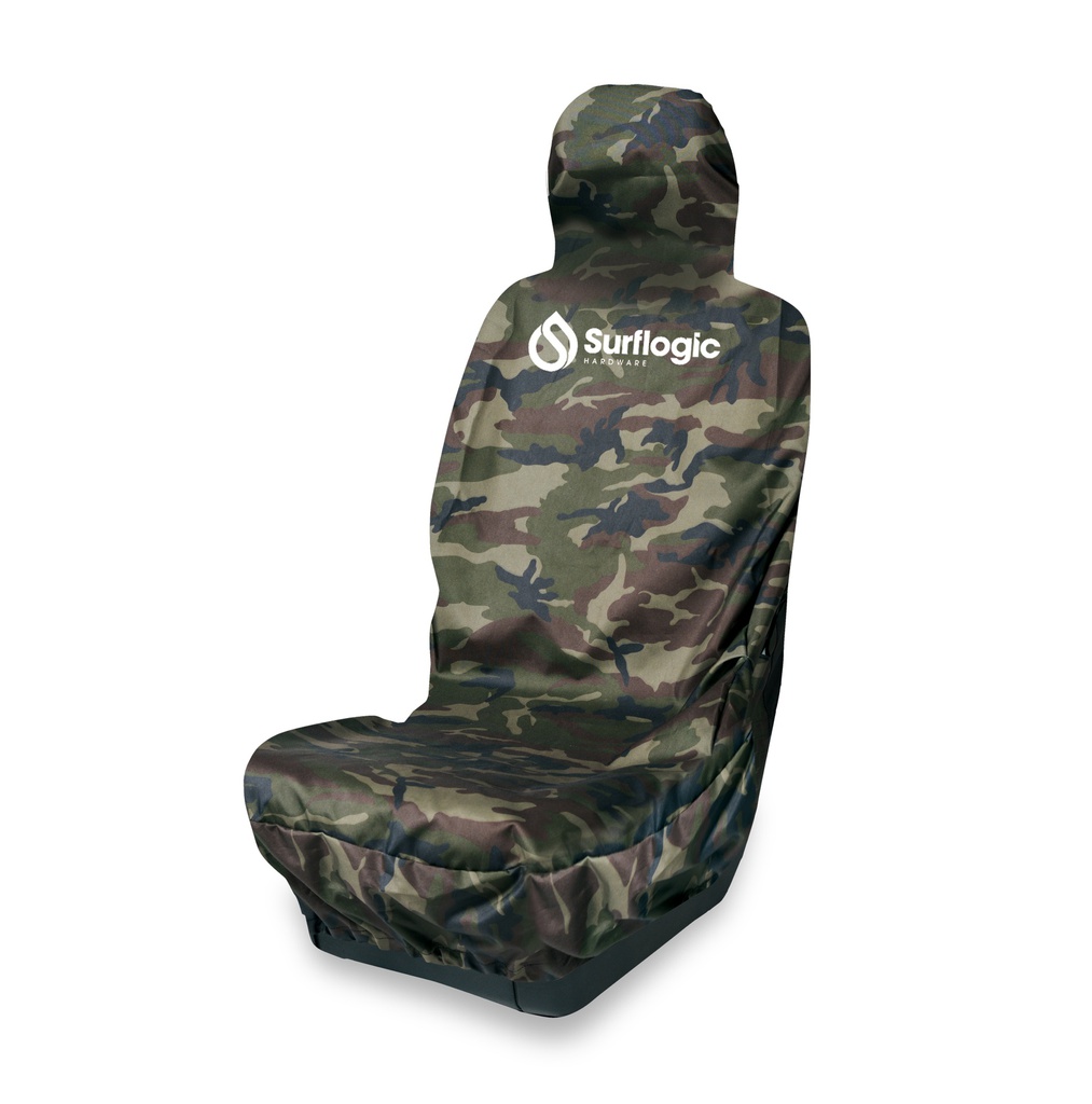 Funda asiento coche individual camuflaje