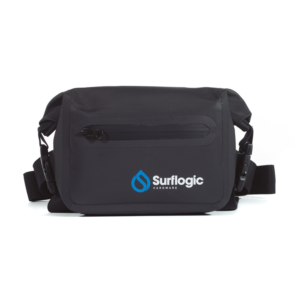 Waterproof dry waist pack 2L black
