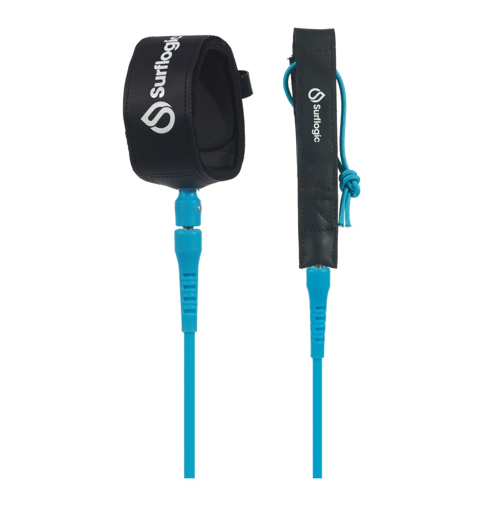 Leash Air comp 6' cyan