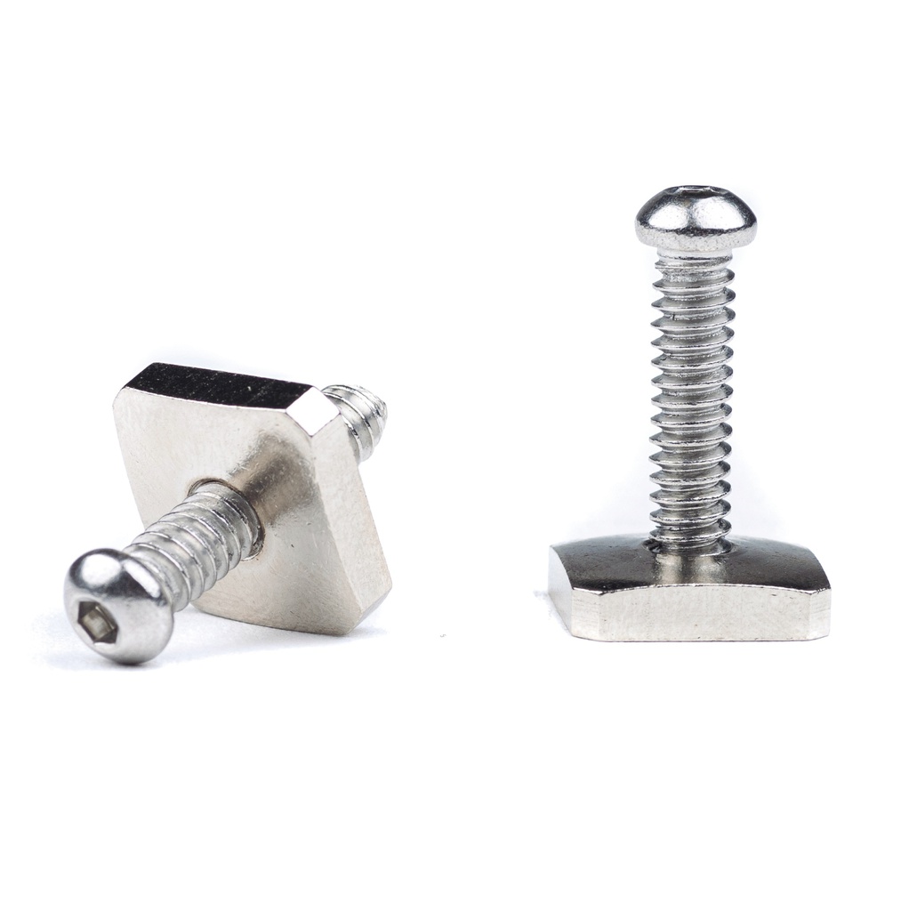 Longboard hex fin screw