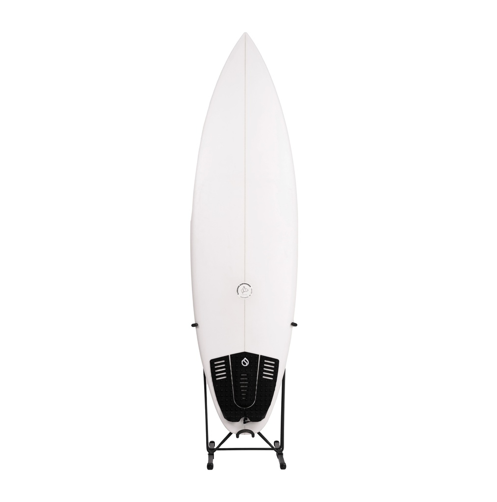 Vertical Surfboard Rack Stand with Tail Support