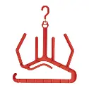 Wetsuit hanger Maxi red