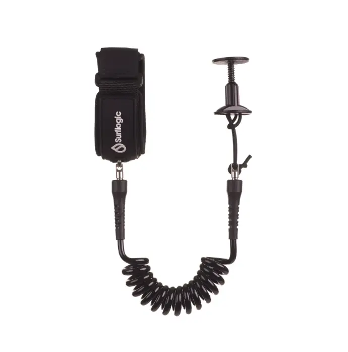 Leash bodyboard coil bicep noir