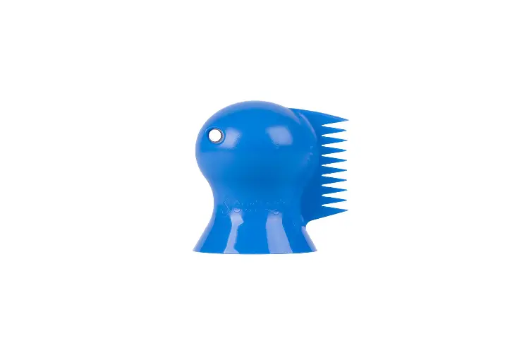 Grattoir Dino wax scraper cyan