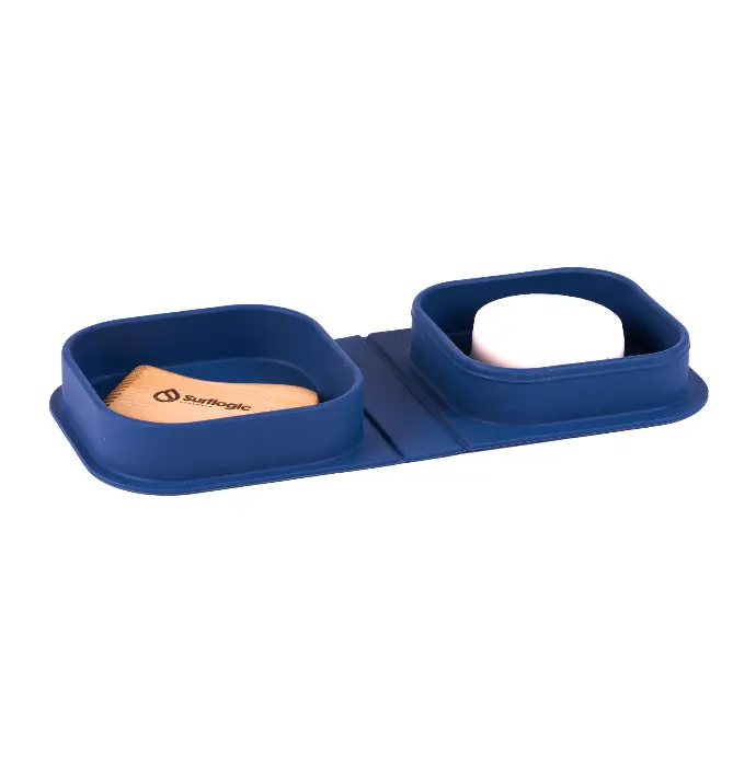 Wax box bleu marine