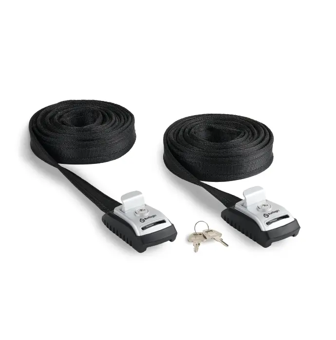 Lockable tie-down straps 3m