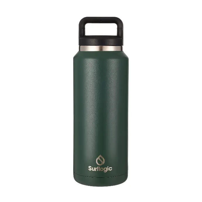 Insulated bottle 1.000ml (36oz) green
