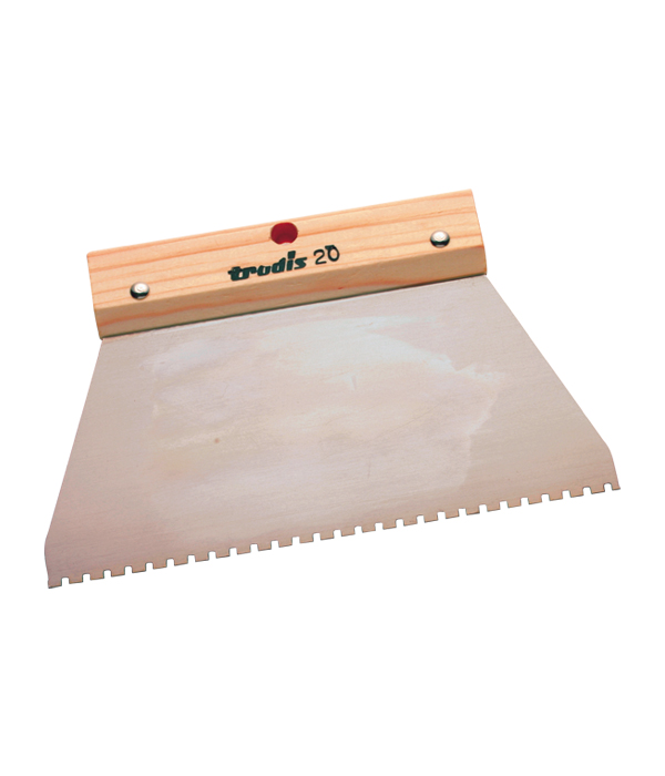 Espátula encolar d/cuadrado mango madera 120 mm