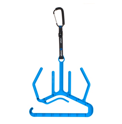 [59090] Cintre combinaison et accessoires Maxi Double System bleu
