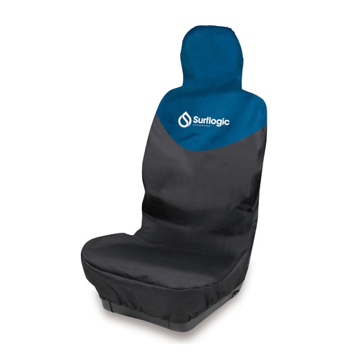 [59094] Funda asiento coche Single negro & azul marino