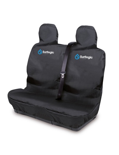 [59129] Car seat cover Double black