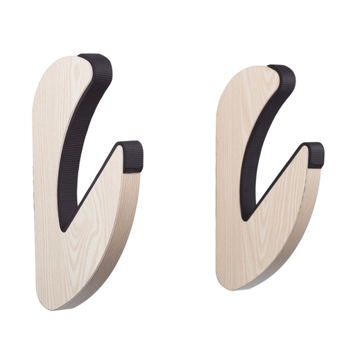 [59077] Wooden Surfboard wall rack