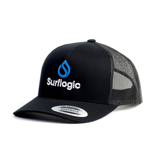 [59915] SFL curve trucker cap black