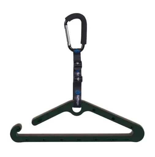 [80205] Wetsuit hanger Double system black