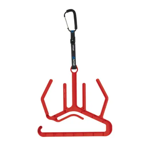 [80211] Wetsuit hanger Maxi Double system red