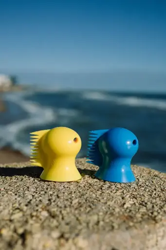 [80121] Wax Dino scraper yellow