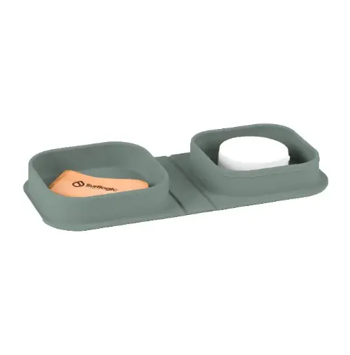 [80124] Wax box sage green
