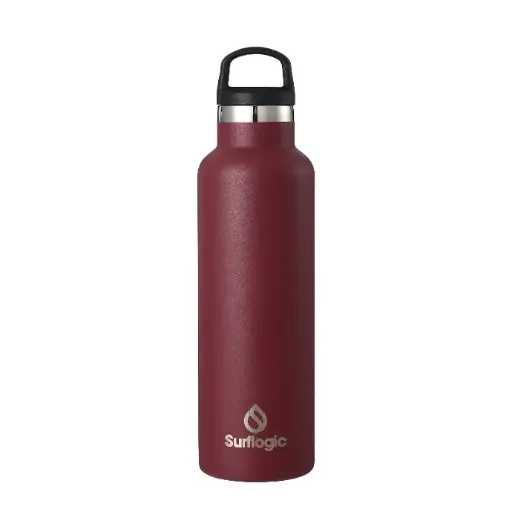 [81604] Bouteille isotherme 600ml bordeaux